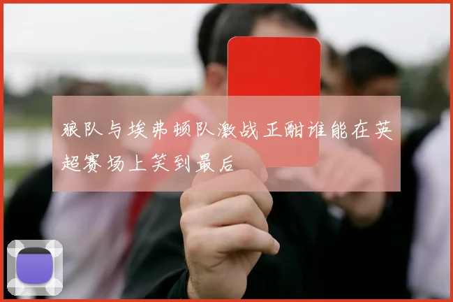 狼队与埃弗顿队激战正酣谁能在英超赛场上笑到最后